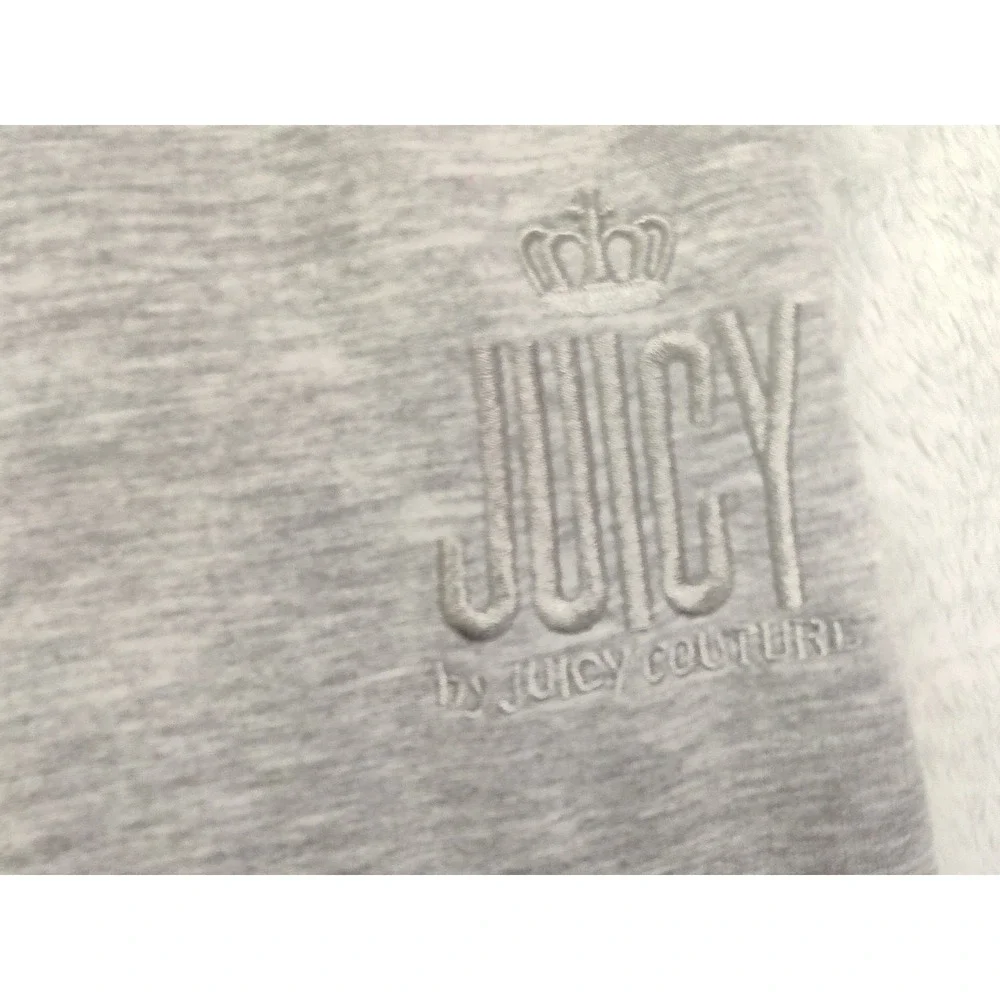 Juicy Couture Jogger Sweatpants Womens Gray Size XL Pockets Lightweight